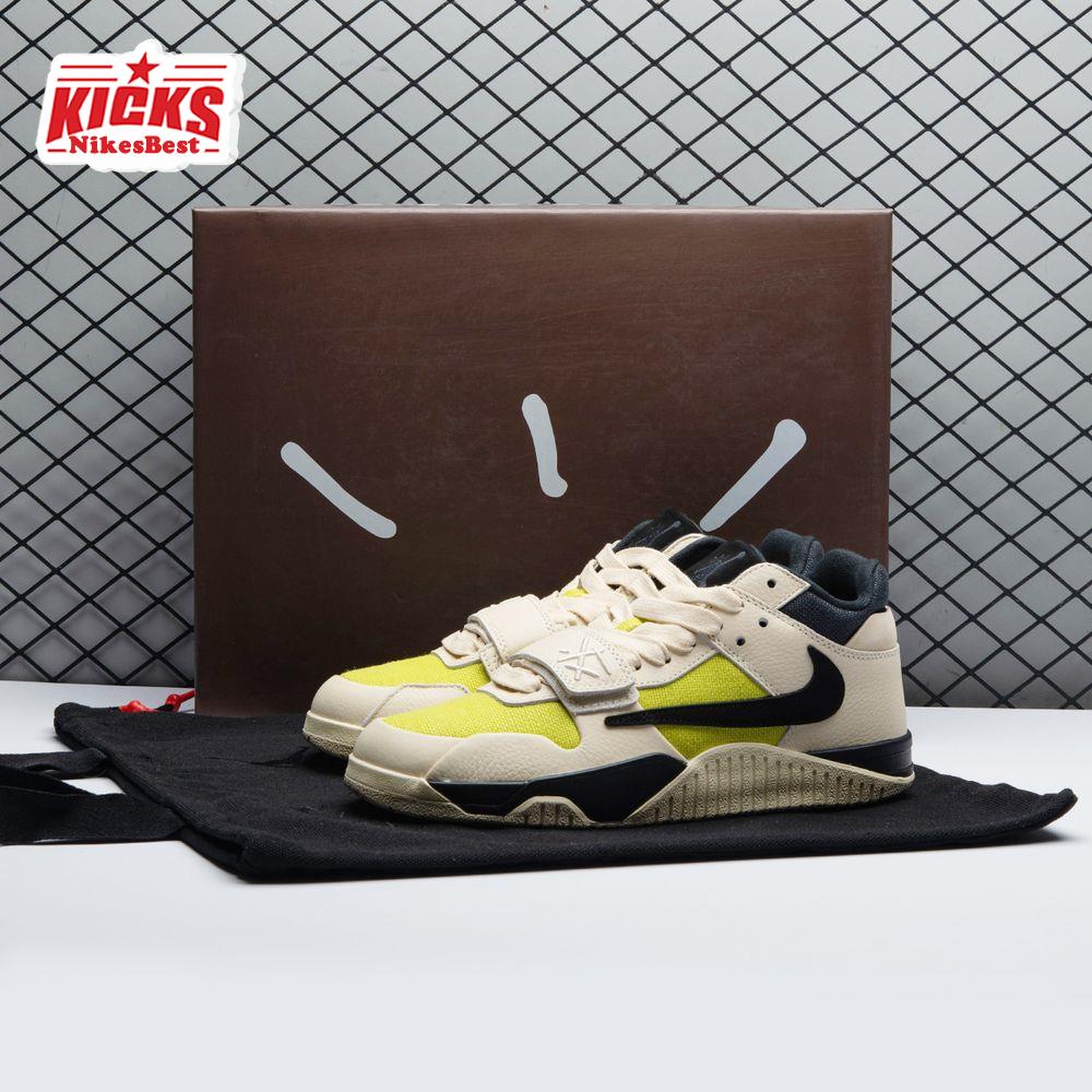 Travis Scott X Jordan Jumpman Jack TR Bright Cactus FZ8117 102 Unisex