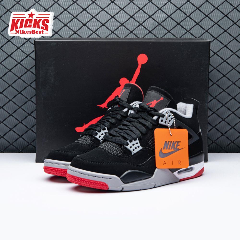 Air Jordan 4 Retro OG Bred 2019 Unisex