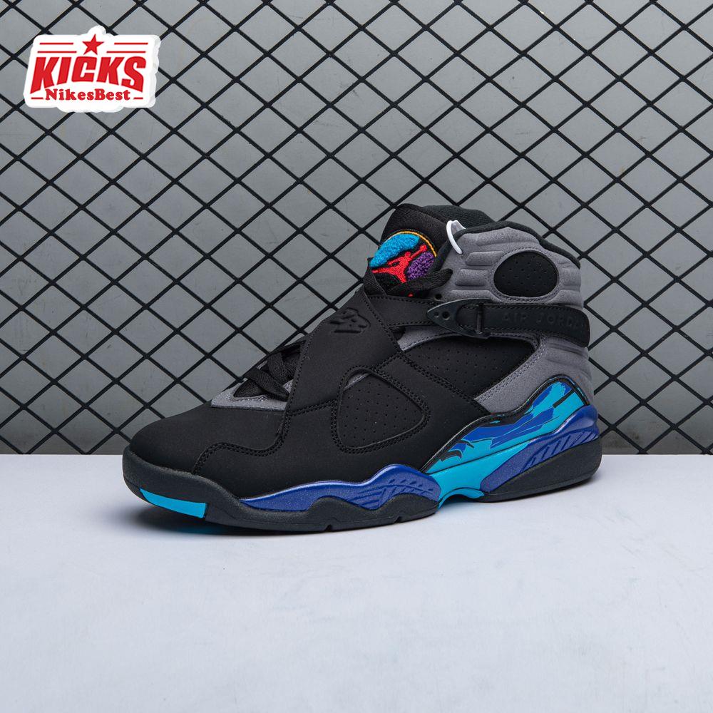 Air Jordan 8 Retro Aqua 305381 025 Men's