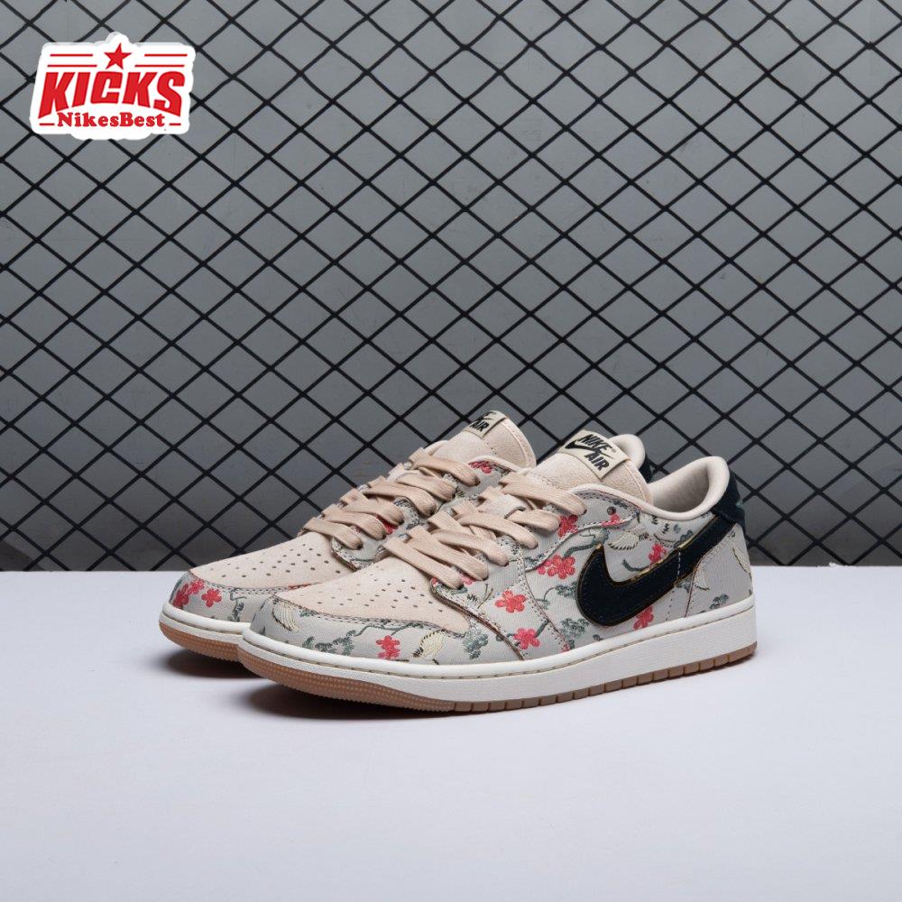 Air Jordan 1 Retro Low OG Rui Hachimura Oatmeal HV8293-100 Unisex