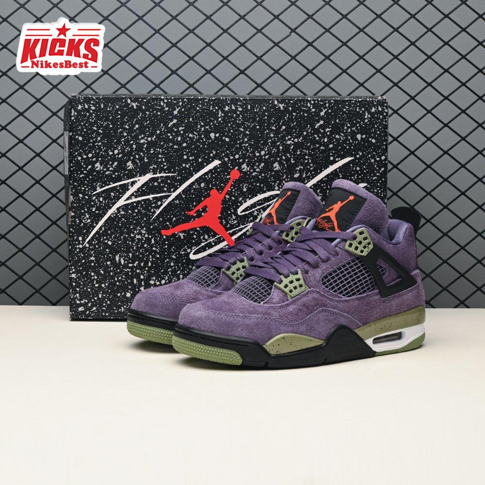 Air Jordan 4 RETRO CANYON PURPLE Unisex