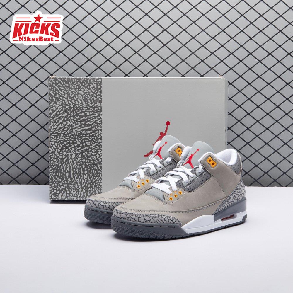 Air Jordan 3 Retro Cool Grey 2021 Men's