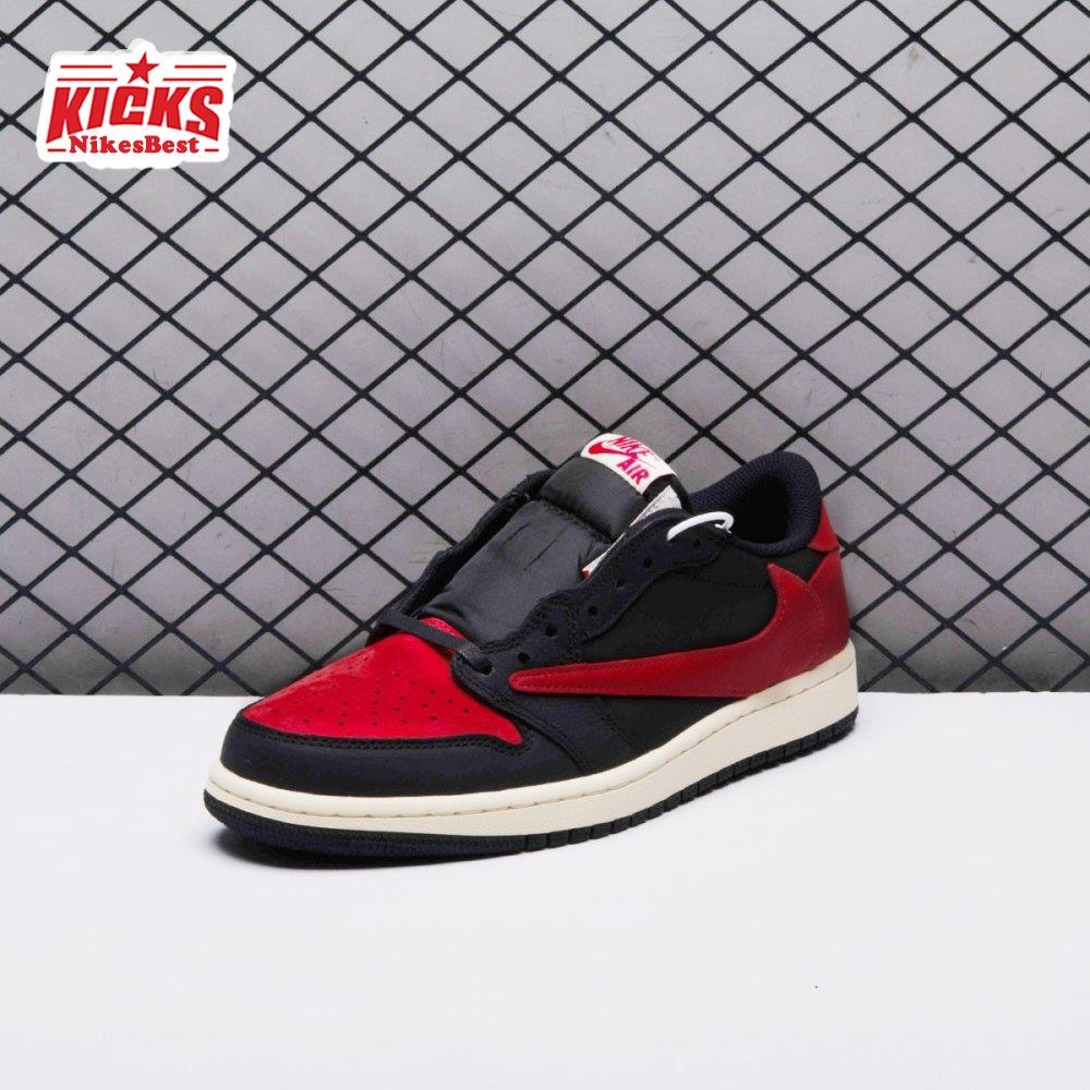 Travis Scott X Air Jordan 1 Low Bred DM7866-061 Unisex