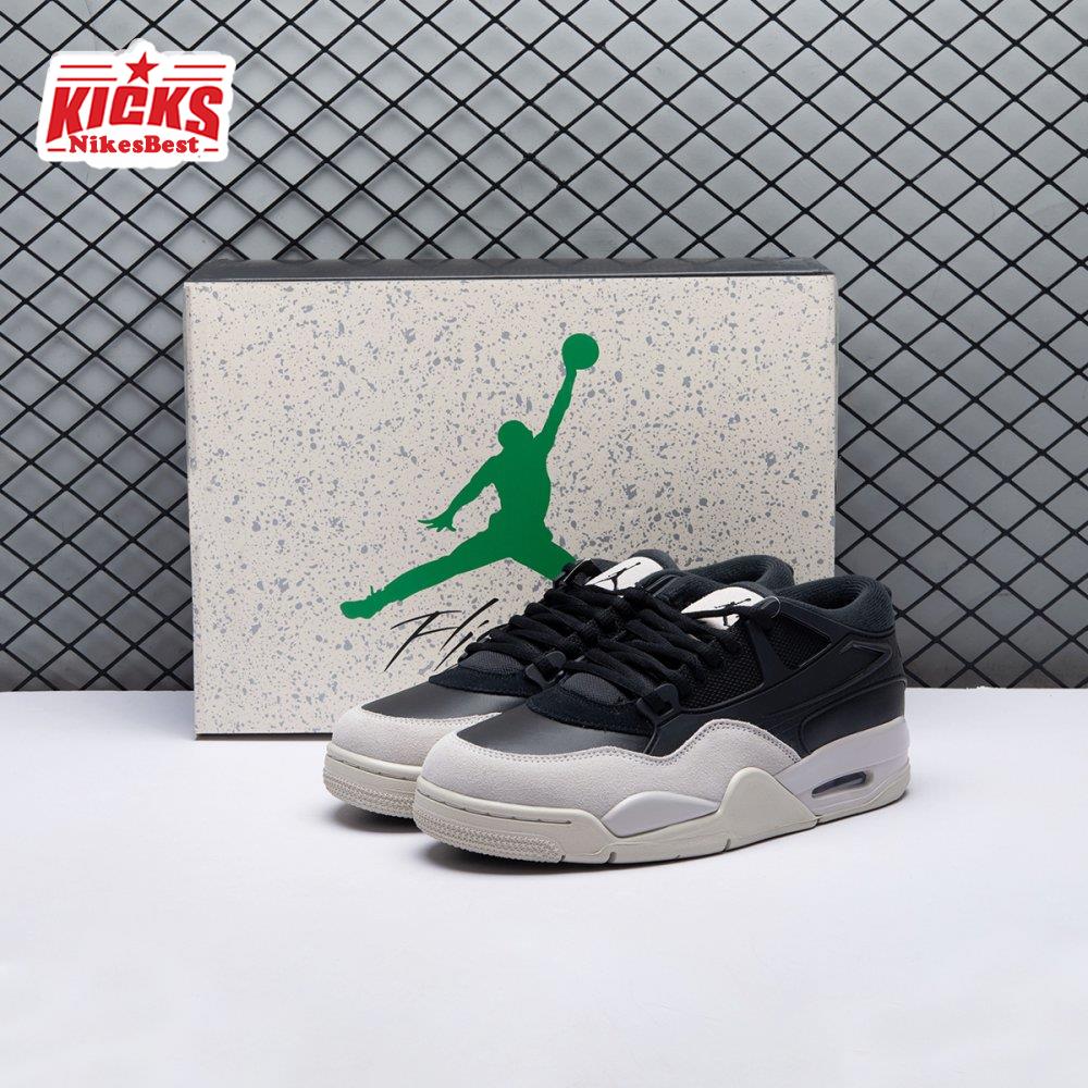 Air Jordan 4 RM Black Light Bone FQ7939-001 Unisex