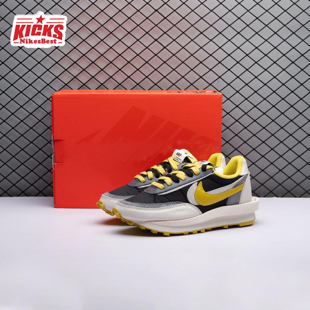 Nike LD Waffle Undercover Black Bright Citron DJ4877-001 Unisex