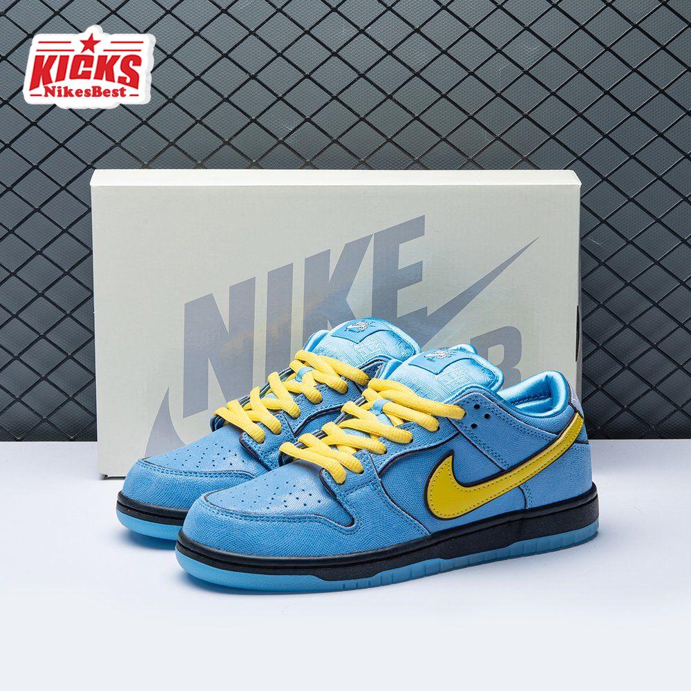 Nike SB Dunk Powerpuff Girls X Nike SB Dunk Low Bubbles Blue Chill FZ8320-400 Unisex