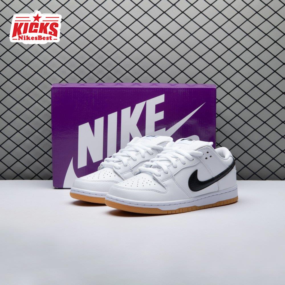 Nike SB Dunk Low Pro White Gum CD2563-101 Unisex