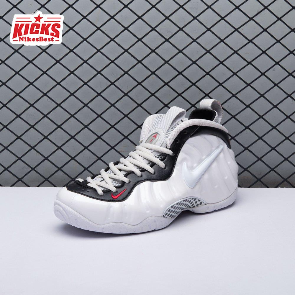 Nike Air Foamposite Pro White Black University Red 624041-103 Men's