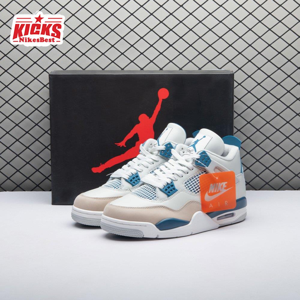 Air Jordan 4 Retro Military Blue FV5029-141 Unisex