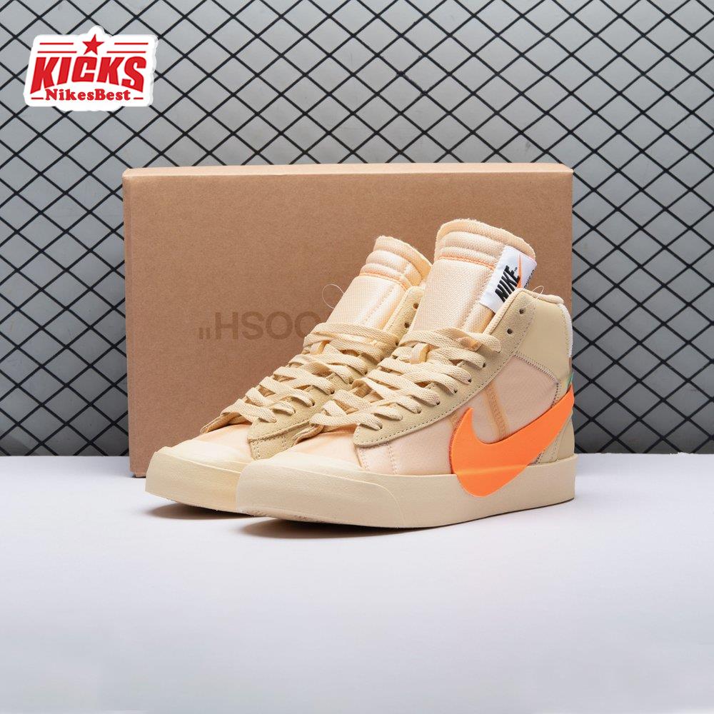 Nike Blazer Mid Off-White All Hallow s Eve AA3832-700 Unisex
