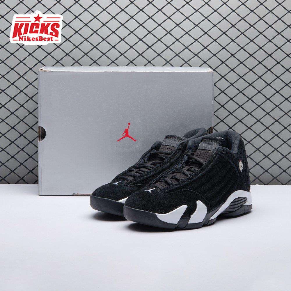 Air Jordan 14 Retro Black White 487471-016 Men's