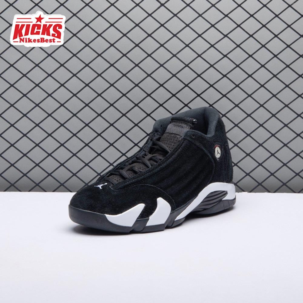 Air Jordan 14 Retro Black White 487471-016 Men's
