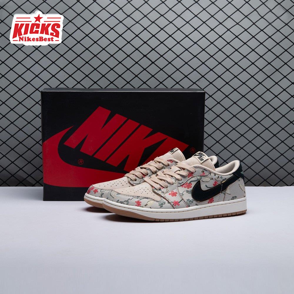 Air Jordan 1 Retro Low OG Rui Hachimura Oatmeal HV8293-100 Unisex
