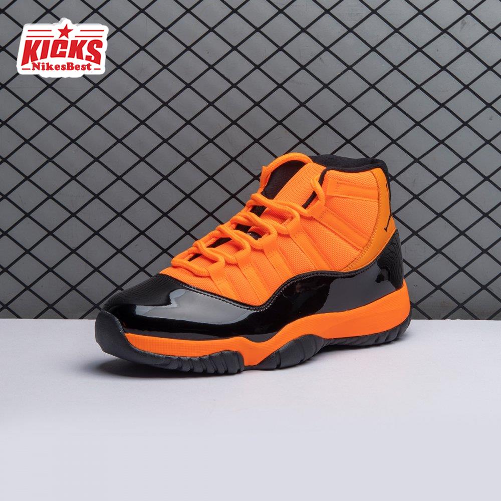 Air Jordan 11 Retro Black Orange CT8012-800 Men's