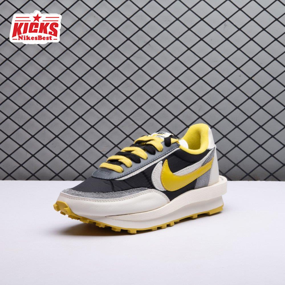 Nike LD Waffle Undercover Black Bright Citron DJ4877-001 Unisex