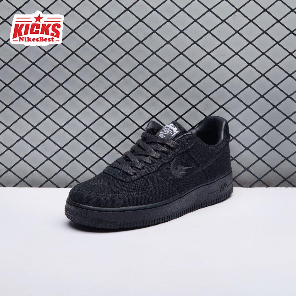Nike Air Force 1 Low Stussy Black CZ9084-001 Unisex