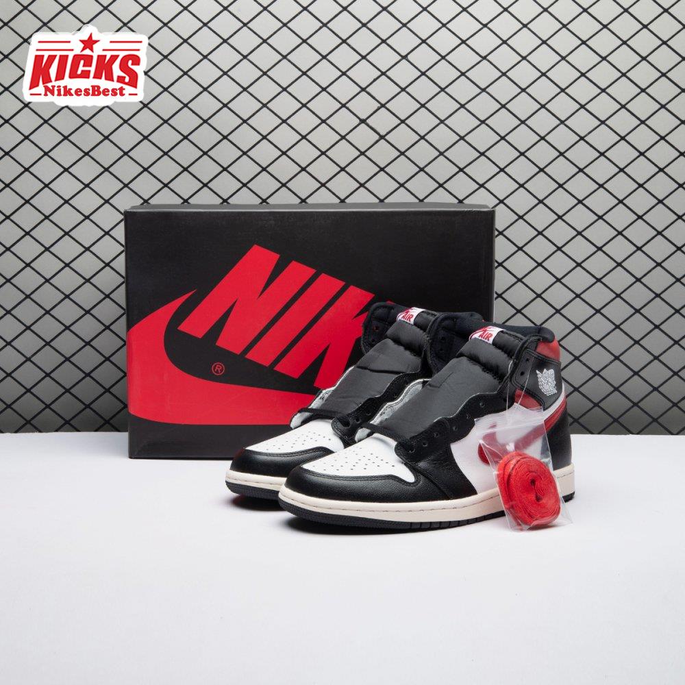 Air Jordan 1 Retro High Black Gym Red Men's