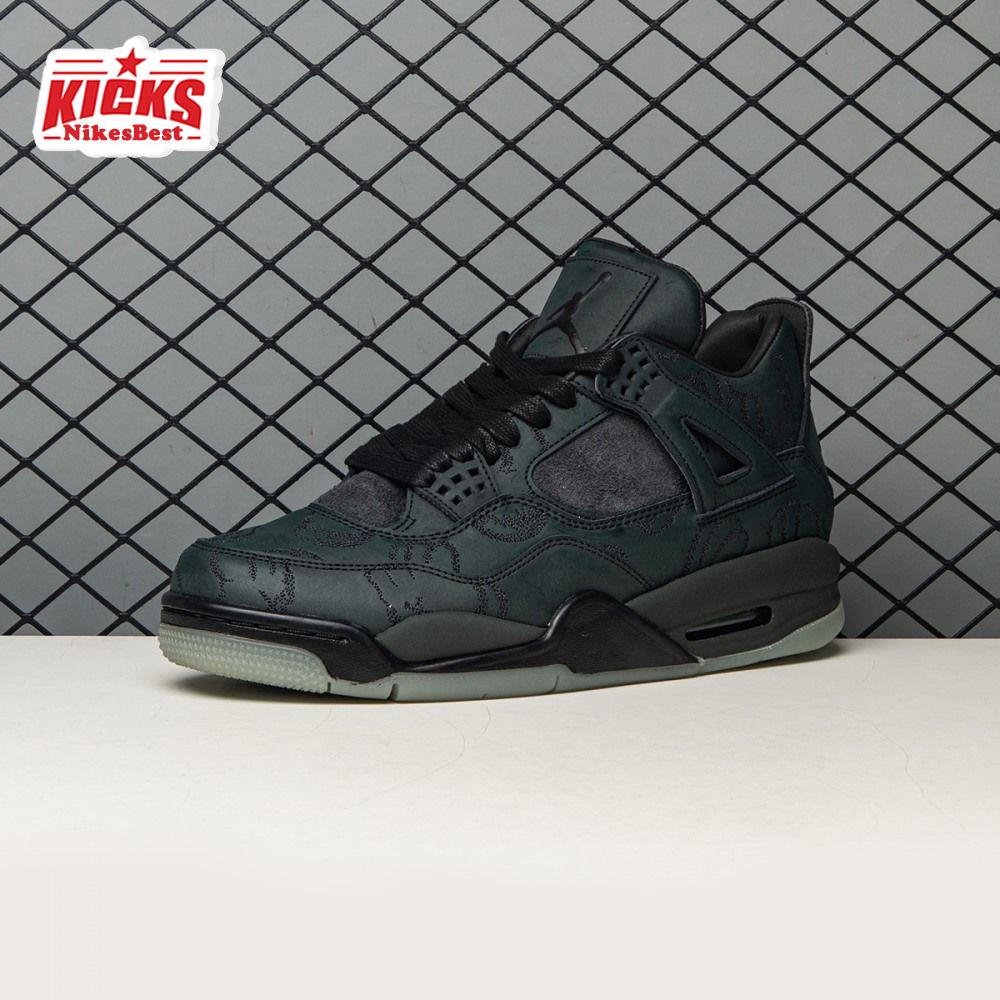 Air Jordan 4 Retro Kaws Black 930155-001 Men's