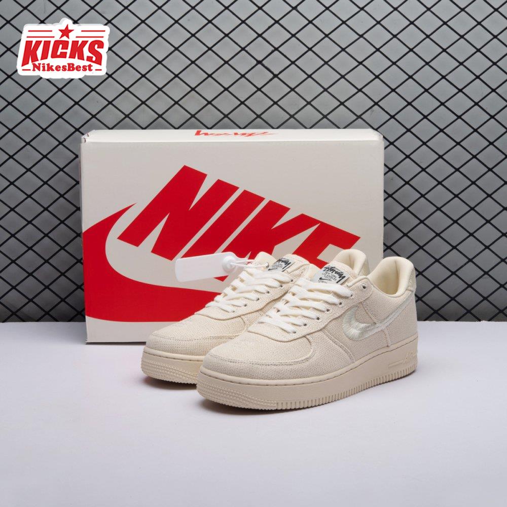 Nike Air Force 1 Low Stussy Fossil CZ9084-200 Unisex