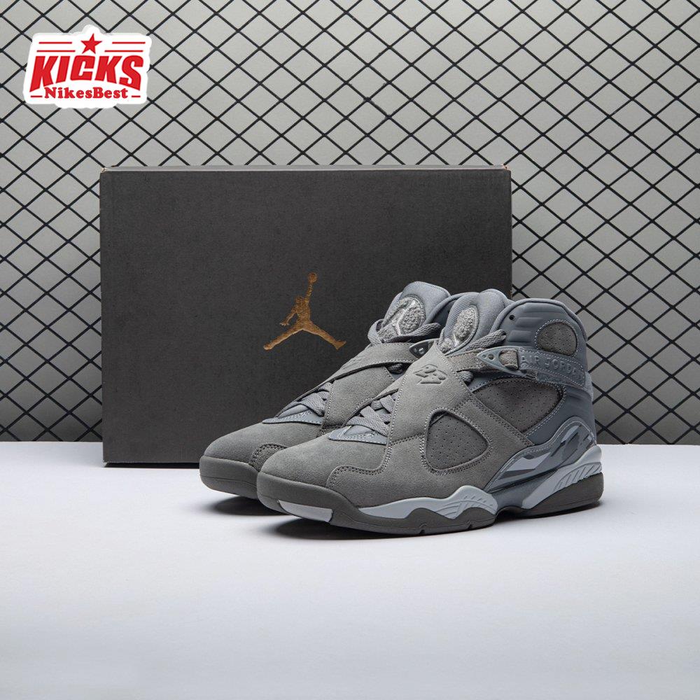Air Jordan 8 Retro Cool Grey 305381-014 Men's