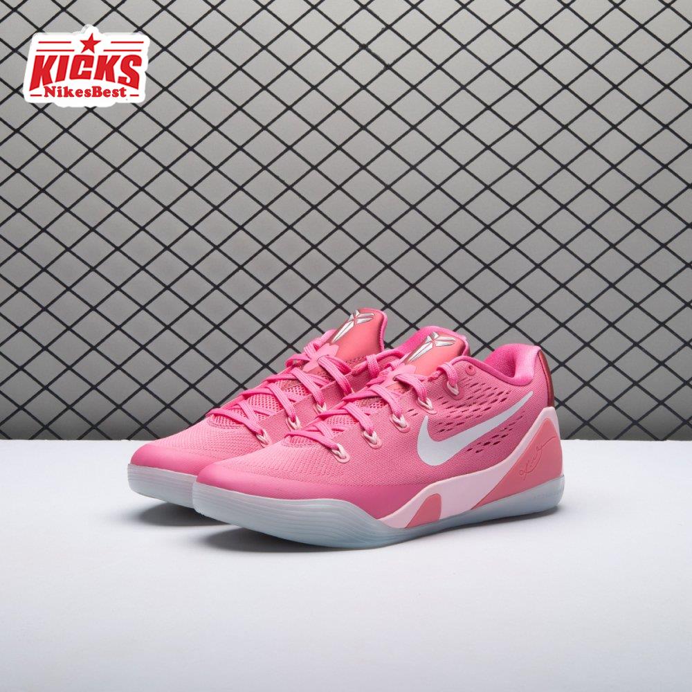 Nike Kobe 9 EM Low ProtroKay Yow Think PinkHQ4995-600 Men's