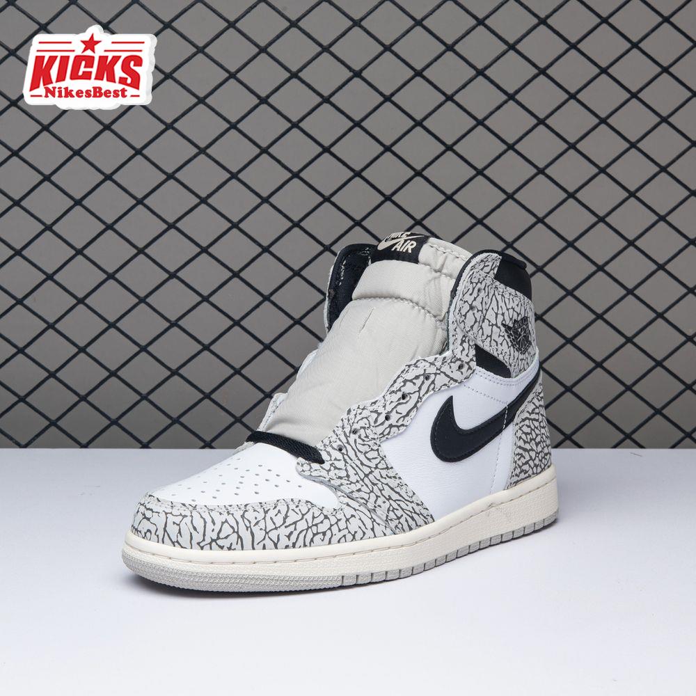 Air Jordan 1 Retro High OG White Cement DZ5485-052 Men's