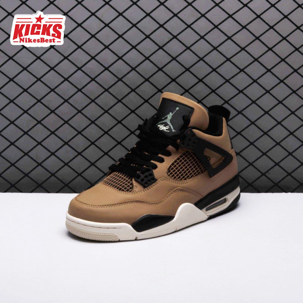 Air Jordan 4 Retro Fossil AQ9129-200 Unisex