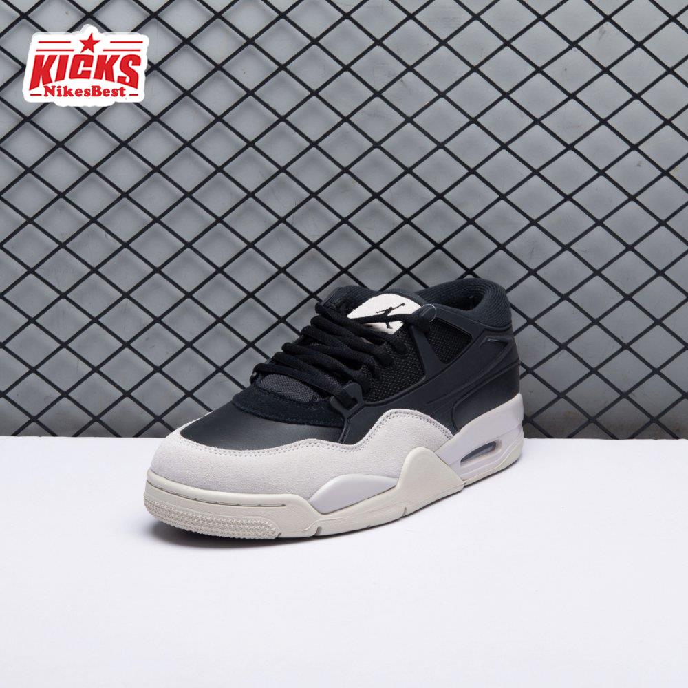 Air Jordan 4 RM Black Light Bone FQ7939-001 Unisex