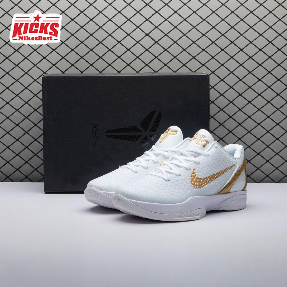 Nike Kobe 6 Protro White Gold CW2190-101 Men's