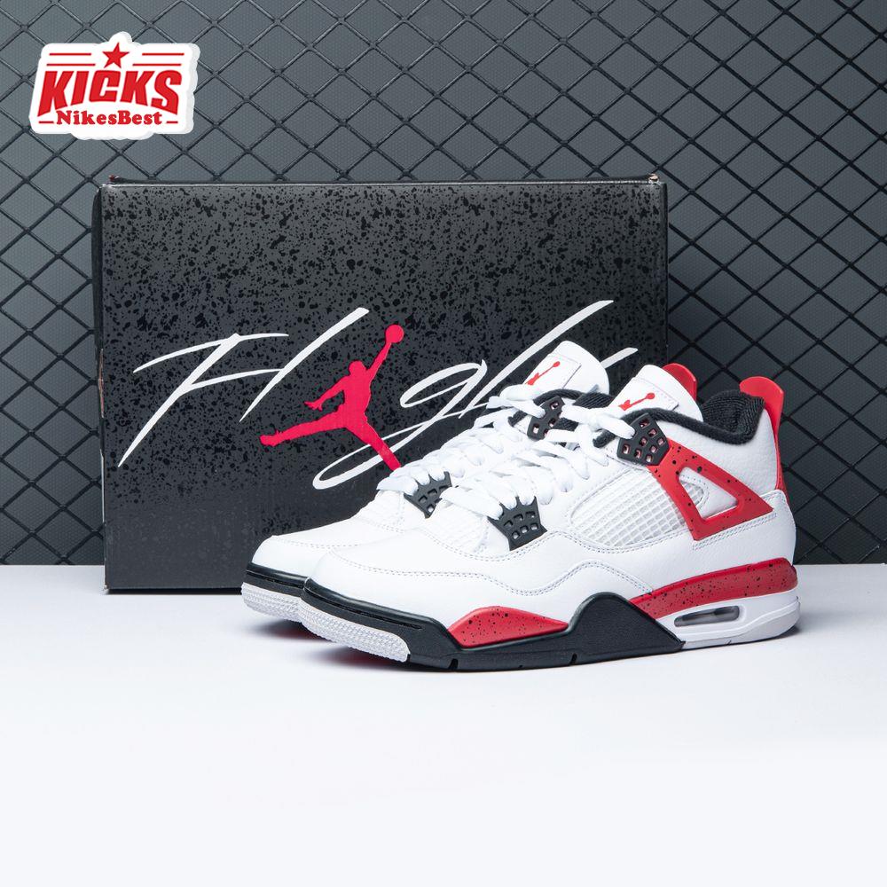 Air Jordan 4 Red Cement DH6927-161 Unisex