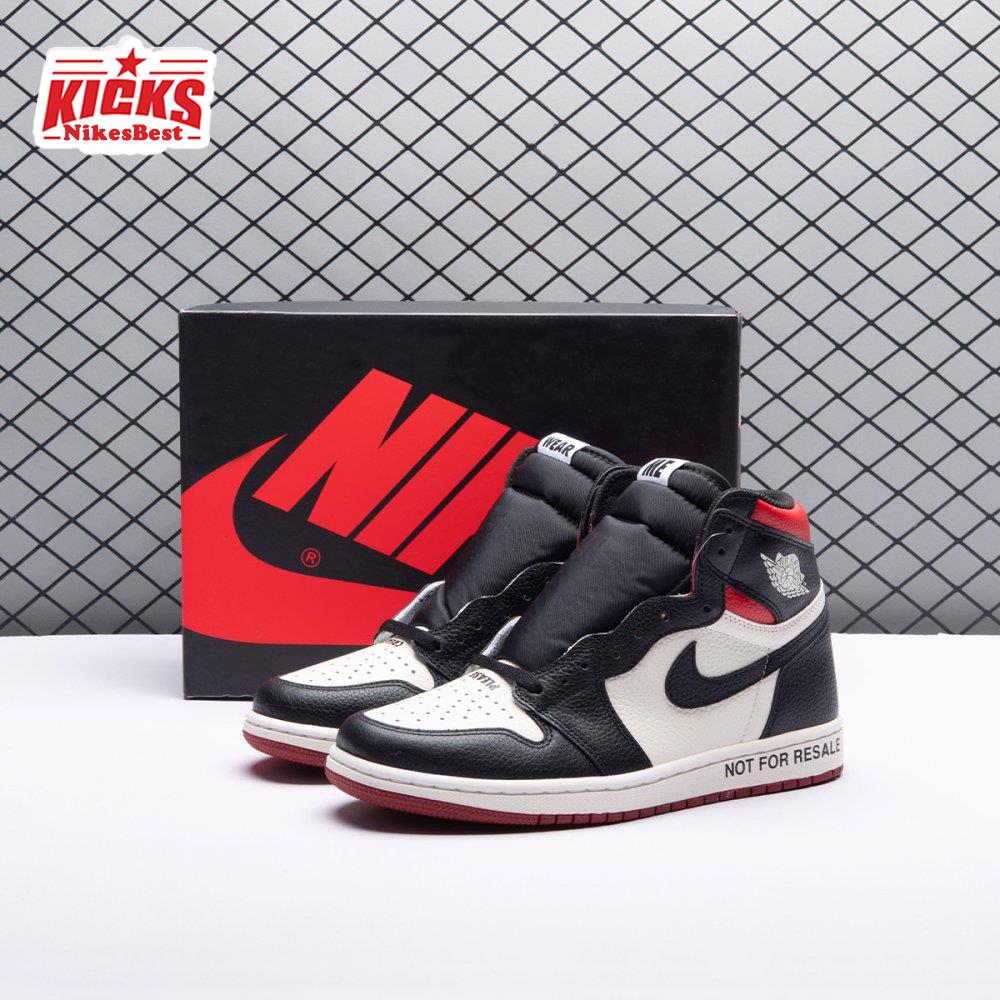 Air Jordan 1 Retro High Not for Resale Varsity Red 861428-106 Unisex
