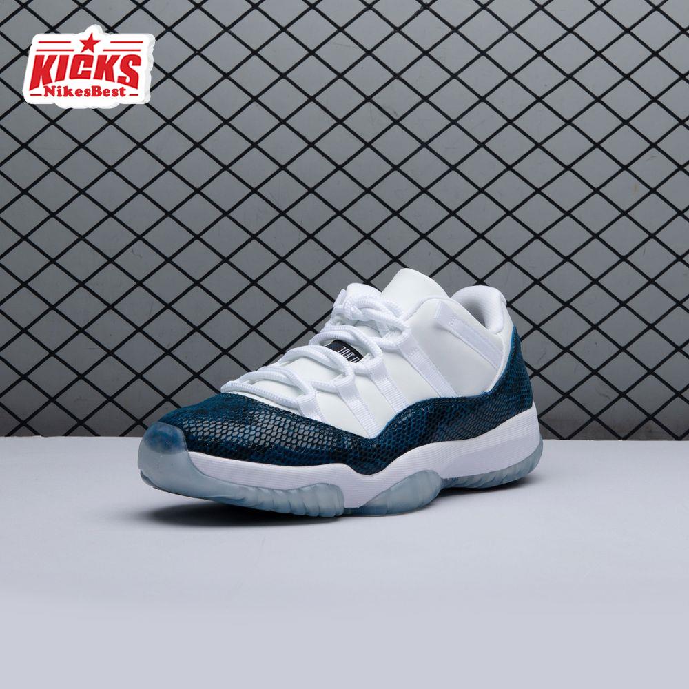 Air Jordan 11 Retro Low Snake Navy (2019) CD6846-102 Unisex