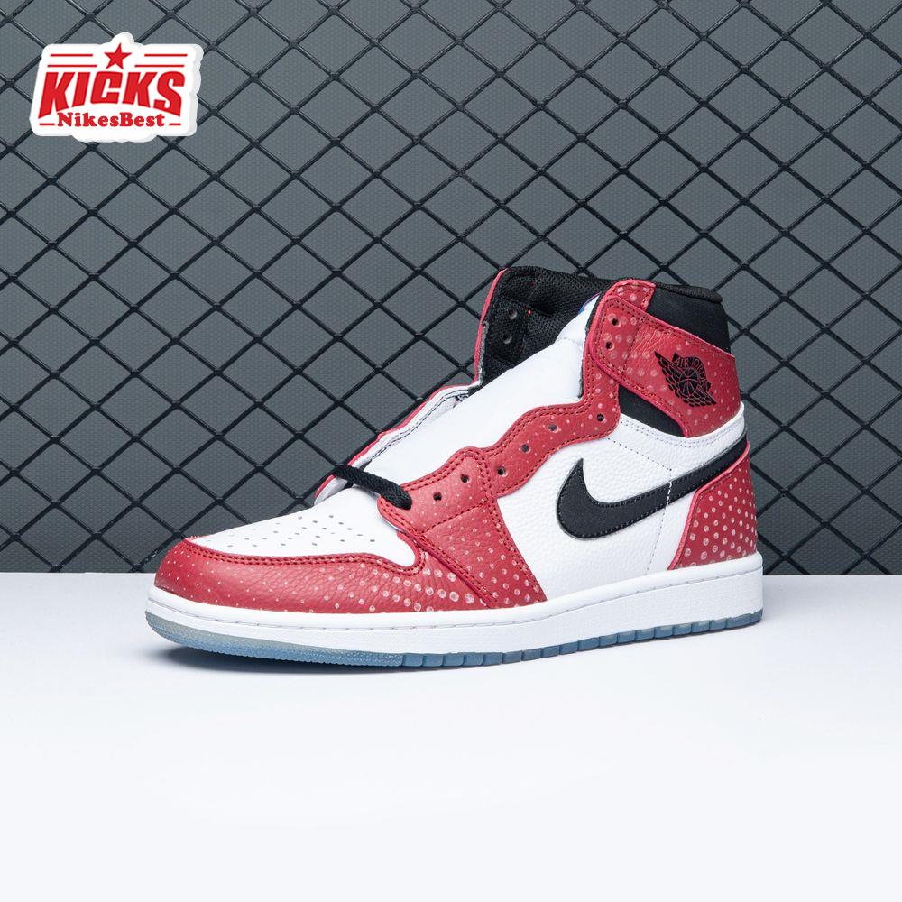 Air Jordan 1 Retro High Spider Man Origin Story (Special Box) Men's
