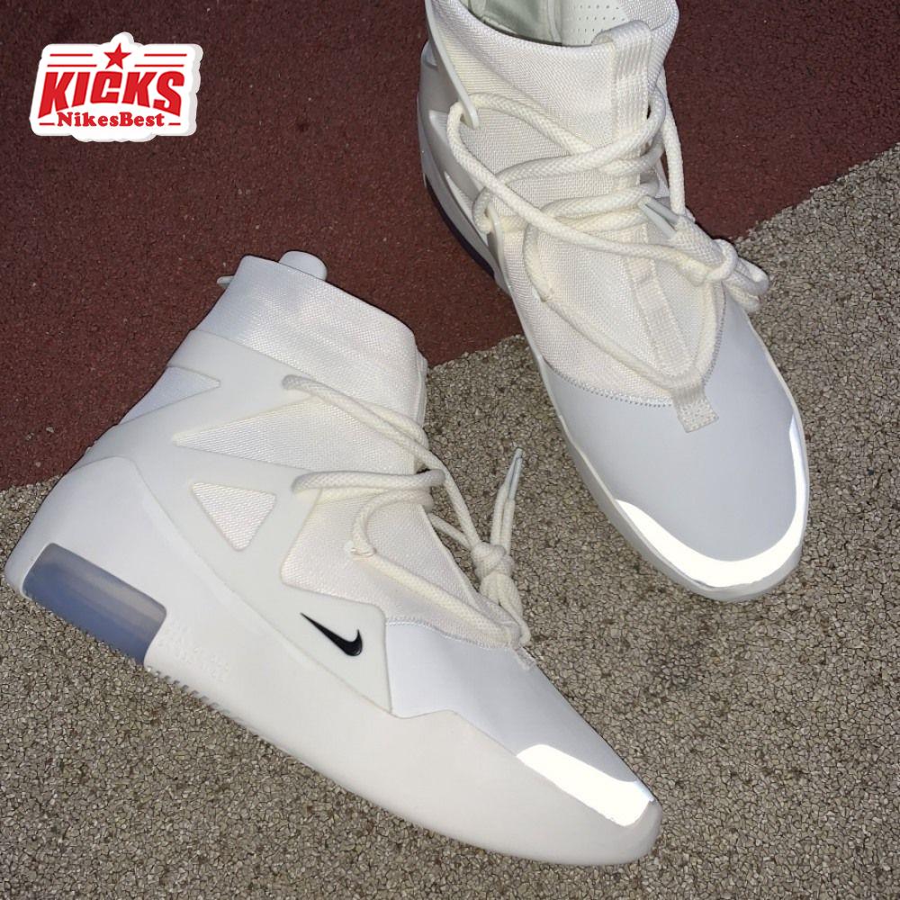 Nike Air Fear Of God 1 Sail Black Men's