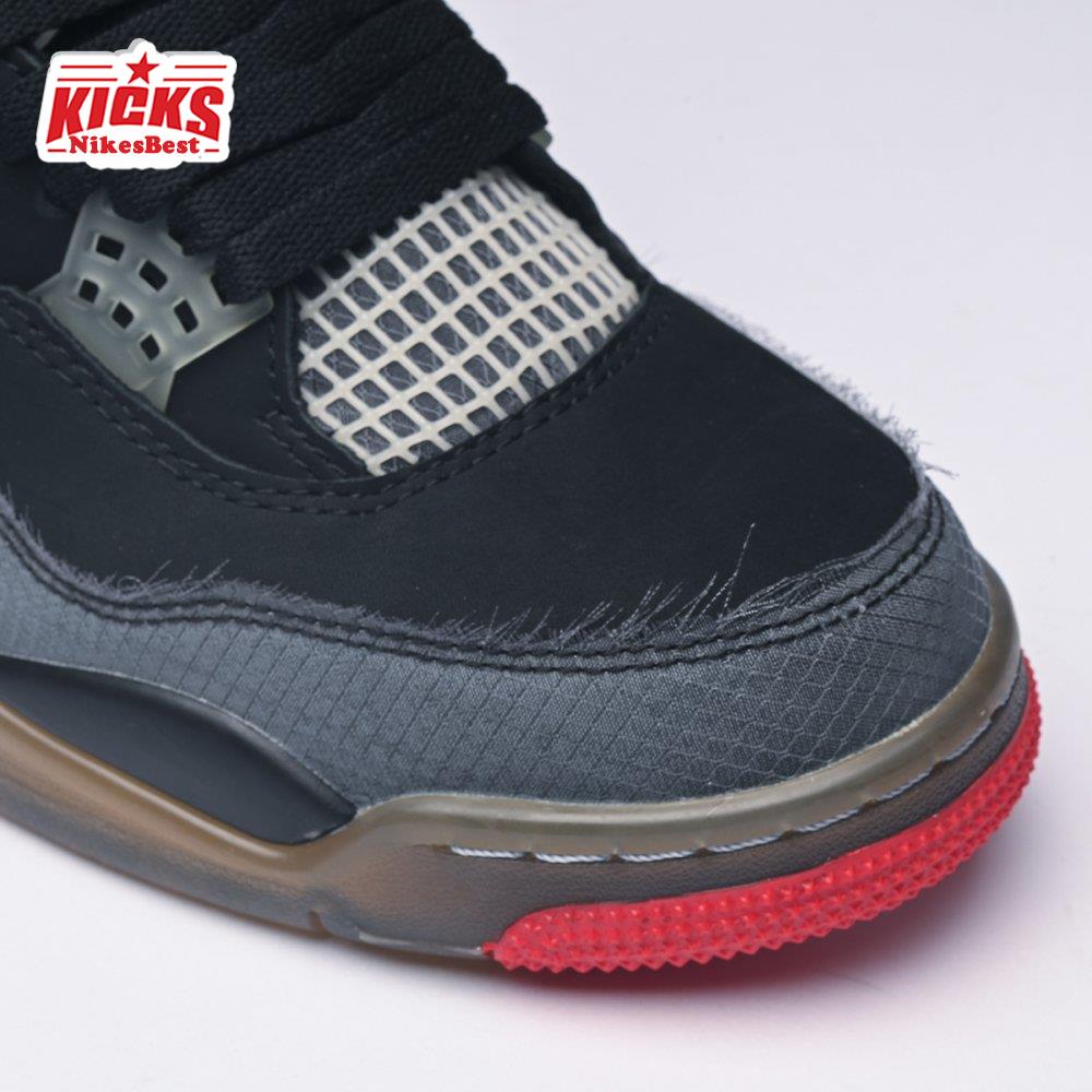 Off-White X Air Jordan 4 Bred CV9388-001 Men's