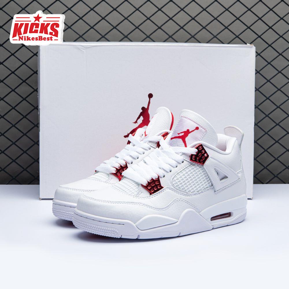 Air Jordan 4 Retro Metallic Red Unisex