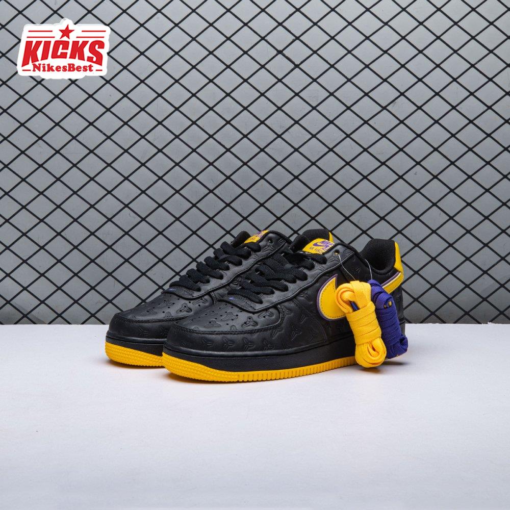 Nike Air Force 1 Low Kobe Bryant Lakers Away (Numbered Edition of 8000) HV5122-001 Unisex