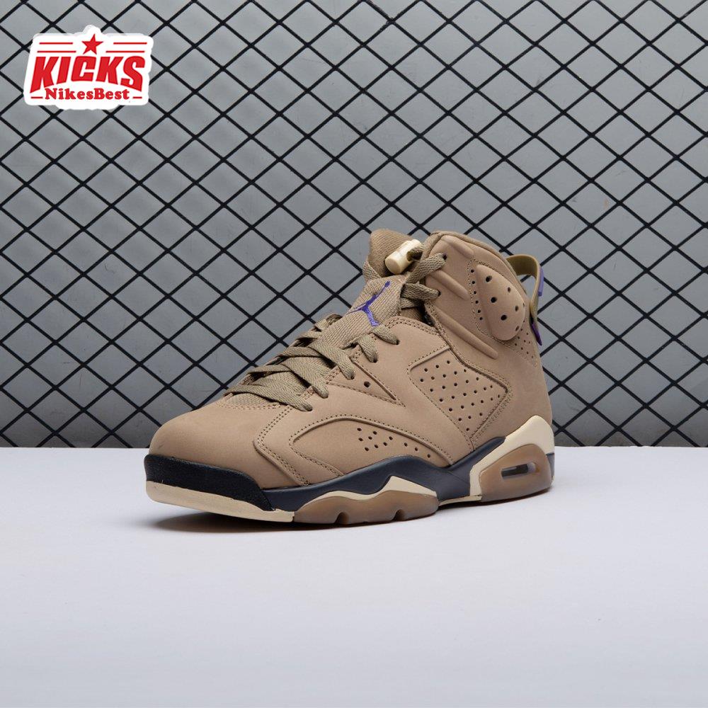 Air Jordan 6 Retro Gore-Tex Brown Kelp FD1643-300 Men's