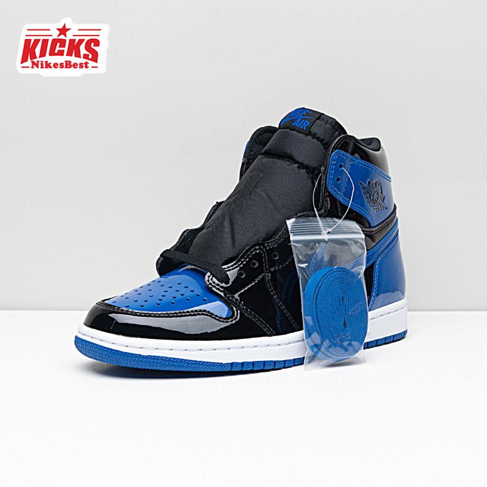 Air Jordan 1 High OG Patent Royal Men's