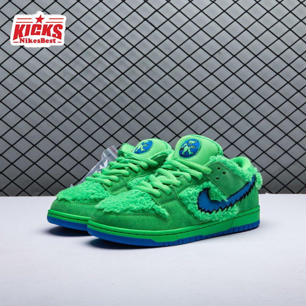 Nike SB Dunk Low Grateful Dead Bears Green CJ5378-300 Unisex