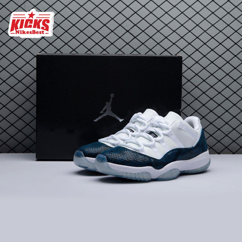 Air Jordan 11 Retro Low Snake Navy (2019) CD6846-102 Unisex
