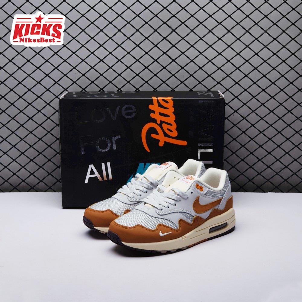 Nike Air Max 1 Patta Waves Monarch DH1348-001 Unisex