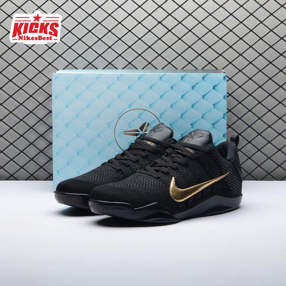 Nike Kobe 11 Elite LowBlack Mamba Collection Fade to Black 869459-001 Men's