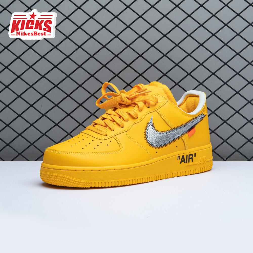 Off-White X Air Force 1 Low University Gold Unisex