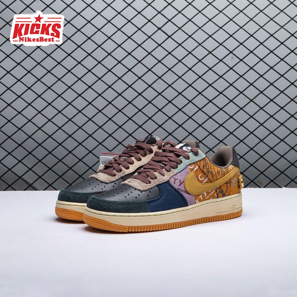 Travis Scott X Air Force 1 Low Cactus Jack Unisex