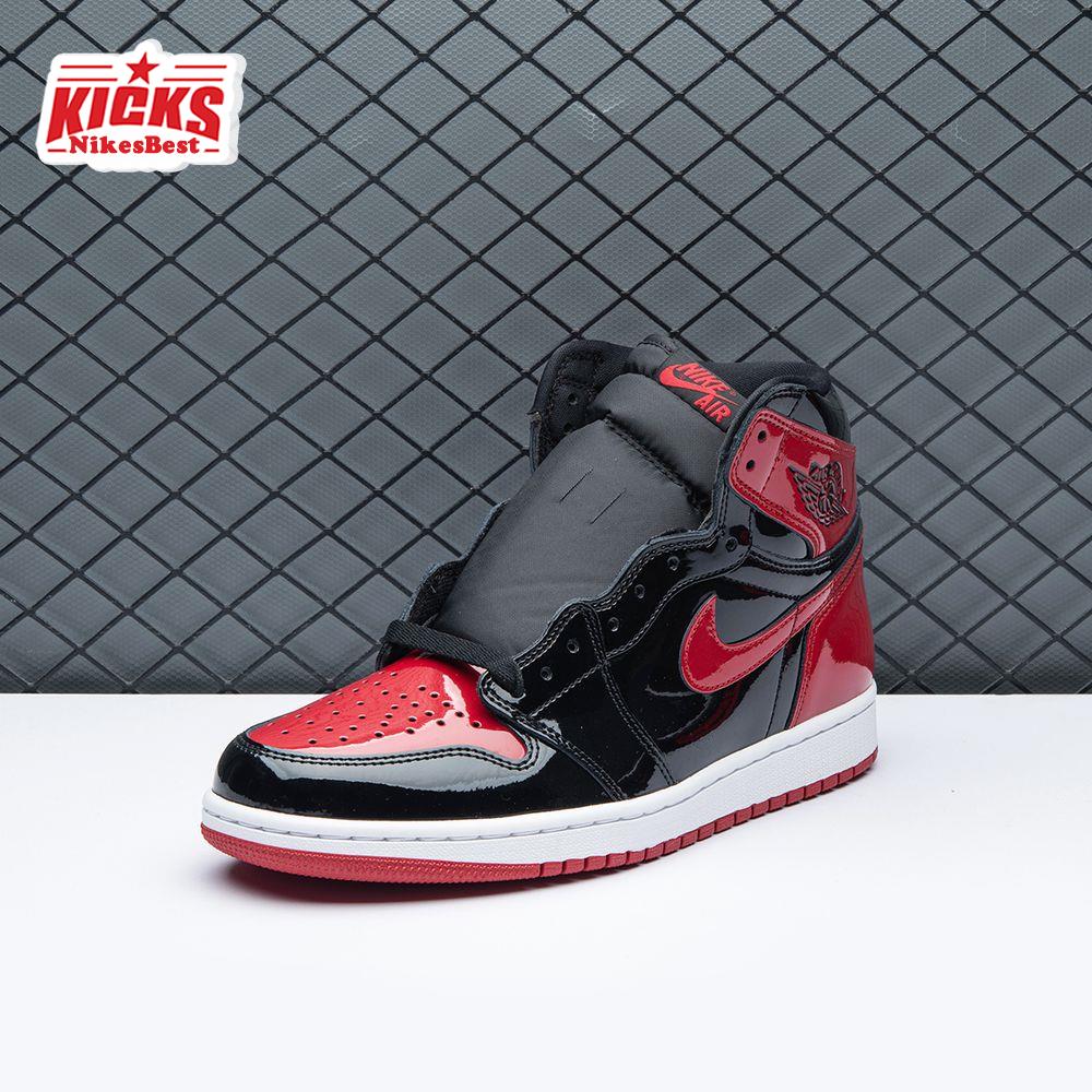 Air Jordan 1 Retro High OG Patent Bred Unisex