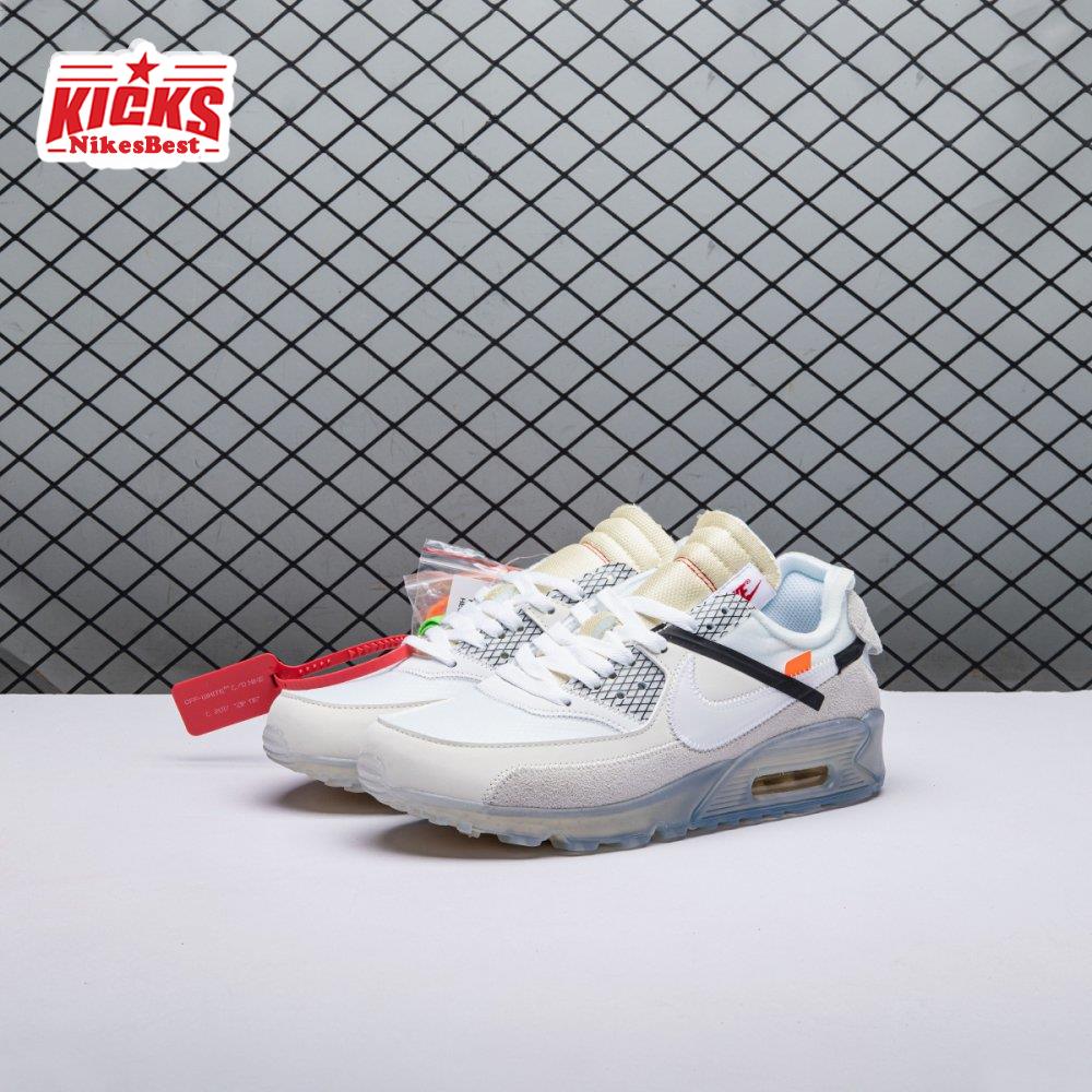 Nike OFF-WHITE X Air Max 90 White Men's