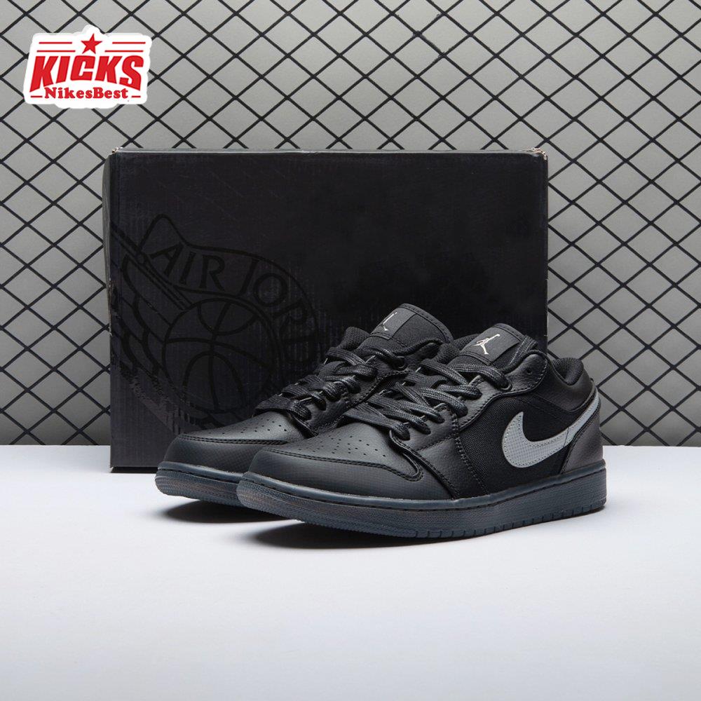 Air Jordan 1 LowBlack White Dark Smoke GreyHV5968-001Unisex