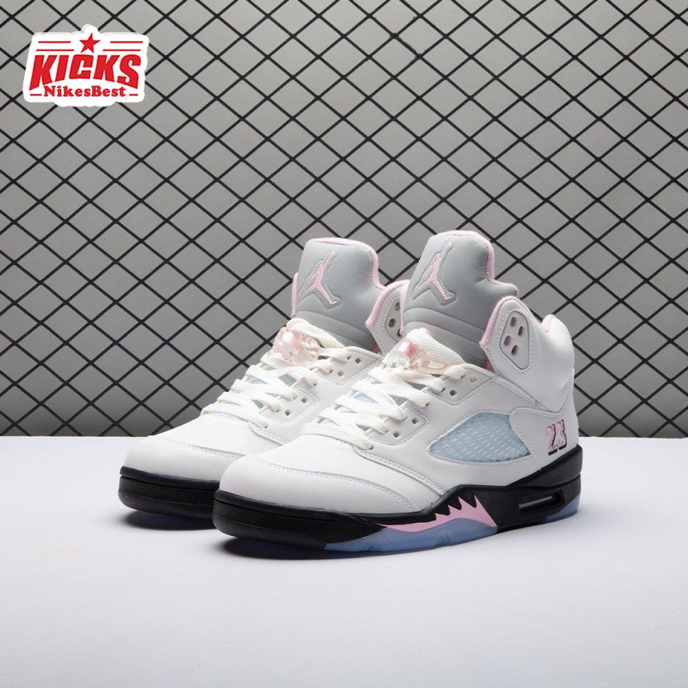 Air Jordan 5 Retro Medium Soft Pink HQ7978-102 Unisex