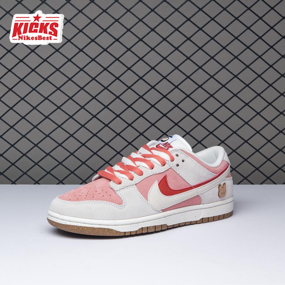 Nike SB Dunk Low SE 85 Double Swoosh Sail Red Pink DO9457-110 WoMen's